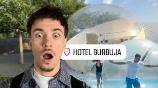 ¿Cómo es Dormir en un HOTEL BURBUJA? | Regalo a mi NOVIA 🤯