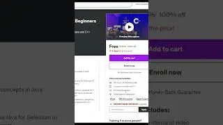 Java And C++ Complete Course for Beginners 2022 - Udemy Free Course  #free #udemyfree #udemy