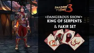 Shadow Fight 3 Dangerous Show Event - New Battlepass ( King Of Serpents Set SF3 In BP )