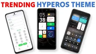 Xiaomi HyperOS Best Control Center color change Theme | Best HyperOS Theme 2024