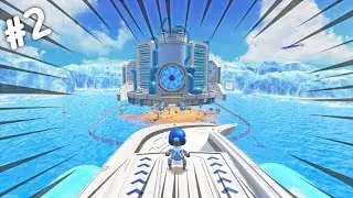 Finally finding the PS3 in this beach and snowy biome!! | ASTRO'S PLAYROOM #2