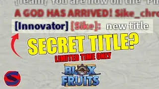 How To Get INNOVATOR TITLE in Blox Fruits! July 2024