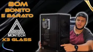 Gabinete Montech X3 Glass: Unboxing e Impressões Incríveis - Vale a Pena?
