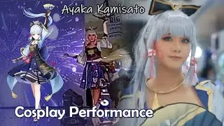 Beautiful Ayaka Cosplay Performance Genshin Impact