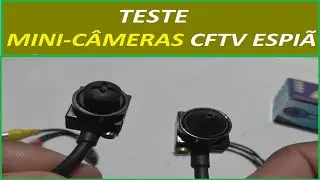 TESTE DAS MINI-CÂMERAS CFTV ESPIÃ #232