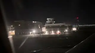 夜機 航班降落香港國際機場