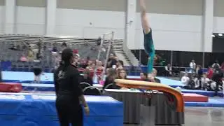 Level 6 Vault Yurchenko Entry | New Level 6 & 7 Vault 2019 Excalibur Cup| Bella Lim