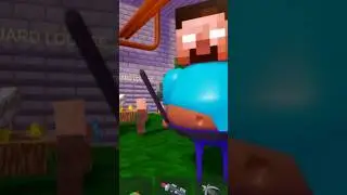 Why is Herobrine Chasing me in Roblox?! #roblox #minecraft #robloxedit