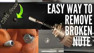 How To Remove Broken Bolt In A Deep Hole |  Magic Way To Extract Broken Screw ,Stud,Screw + Drill