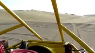 (151)The Dune Buggying !! in Huacachina Oasis, Peru
