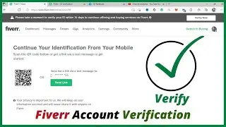 How To Verify Fiverr Account - Fiverr Id Verification Process - Complete Method
