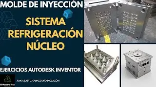 Ejercicios INVENTOR MOLDE INYECCION  Ejercicio 9