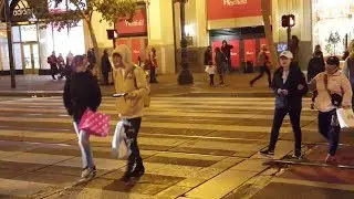Christian street preacher rebuking Jehovah Witnesses Market St San Francisco