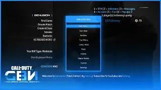{COD MW2} GENUSION [PATCH EDITION] NONHOST MENU  *CFW/HEN* UNLOCK ALL, CLASSES, & DECENT AIMBOT