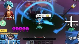 SPIN ONE SHOT COMBO IS OP!!😨🔥 | blox fruit spin fuit combo |