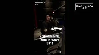 160805 DEAN on WAVE 89.1 (Philippines)