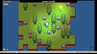 НАЧАЛЬНАЯ ПЕЧКА И КУЗНИЦА!!:Forager#1