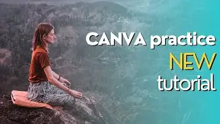 canva  tutorials practice  || live streaming