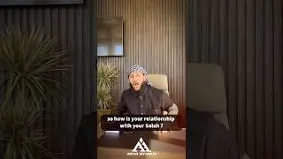 Salah is the most important thing in your life Akhi ayman