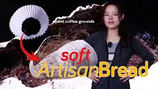Spent Coffee Grounds, Soft Artisan Bread | An Easy and Delicious Recipe
