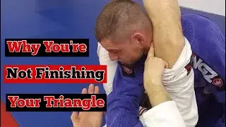 The secret to finishing a triangle choke