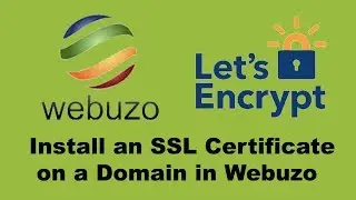Install a free SSL Certificate on a Domain in Webuzo (using Let's Encrypt) Centos 7