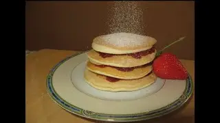 Pancake con 3 ingredienti senza latte, lievito e burro. Facilissimi!
