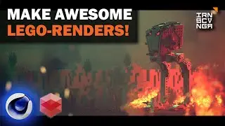 [022] Make awesome LEGO renders with CINEMA 4D and Bricklink Studio | Tutorial | Eng