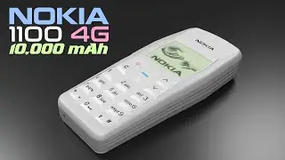 NOKIA 1100 4G (2021) 10,000 mAh Battery King Concept