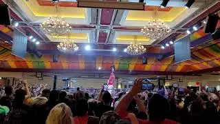 GCW Homecoming - Mat Cardona gets showered in trash after winning GCW title