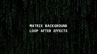 Matrix Background AE