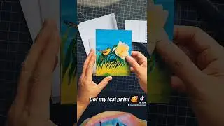 Test card print. #illustrator #artist #artteacher