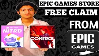 how to free claim discord nitro //control game free epic games // epic games store 🎮 // gamac shield