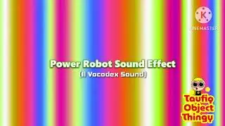 Power Robot Sound Effect II Vocodex Sounds Mari Group 
