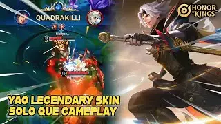 Yao Legendary skin gives me POWER!  - Gameplay | Honor of Kings