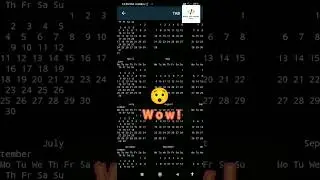 2022 calendar in python #python #viral #short