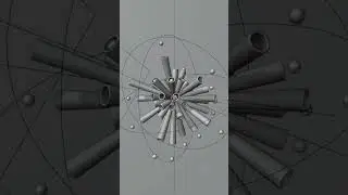 3D Abstract Animation in Blender.