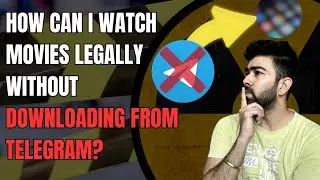 How Can I Watch Movies Legally Without Downloading from Telegram? | Telegram Movie Download