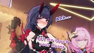 Elysia touch Mei's Horns but Mei likes it (Edited Voice) | Honkai Impact 3rd