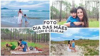 COMO FAZER FOTO DIA DAS MÃES COM O CELULAR | IDEIAS FOTO DIA DAS MÃES | ideias de foto Mãe e Filho