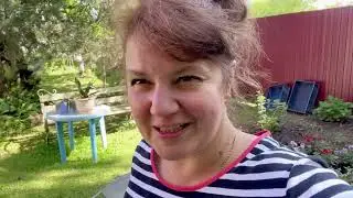 Выходные на даче: уборка, покупки и прогулка с Юрой