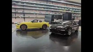 1:18 Diecast Review Unboxing My FIRST model the Mazda FD RX7 & New Nissan Z #diecast #model #rx7