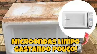 Como Limpar Microondas Encardido Com Corduras Por menos De 3 Reias