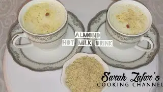 Almond | Hot Milk Drink | Sarah Zafar
