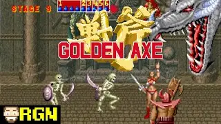 This Game was over QUICK! | Golden Axe Arcade Longplay (No Commentary)