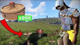 1000 Landmines on a CREATOR SERVER (I CAME) - RUST