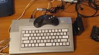 Testing Sega Genesis controller on ZX Spectrum clone
