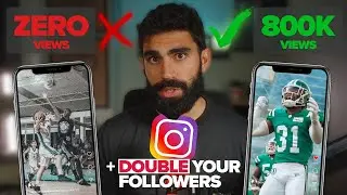How I Got 800k Views and DOUBLED my Followers with Instagram Reels 📈