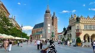 Kraków 🇵🇱 2024 Beautiful Summer Day Walk with me. Should I Buy DJI Pocket 3?