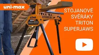 Dílna uni-max - mobilní svěráky SuperJaws Triton